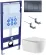 Комплект Set AQUATEK ЕВРОПА T-033 4в1 унитаз с инсталляцией кнопкой и сиденьем