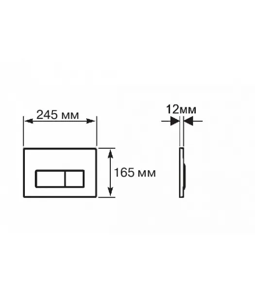 Комплект SET AQUATEK МИЯ-014 4в1 унитаз с инсталляцией кнопкой и сиденьем микролифт