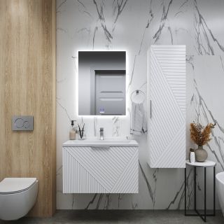 Шкаф-пенал Grossman БЛИСС 303548 белый 37 см