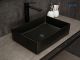 Раковина Gid Bm1204 53360 накладная черная матовая 45x32x11