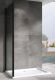 Душевая перегородка ABBER Schwarzer Diamant 100см чёрный S100B