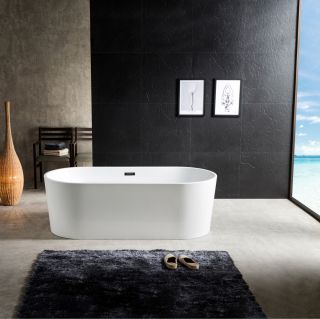 Акриловая ванна Azario BRISTOL BRI16080  свободностоящая 1600х800х580