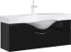 Тумба под раковину Aqwella Бродвей 110 Brw.01.10/001/BLK