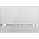 Кнопка смыва AlcaPlast FLAT для инсталляции хром матовый STRIPE-INOX