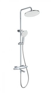 Душевая стойка Wonzon & Woghand Neo WW-B3035-A2-CR с термостатом хром