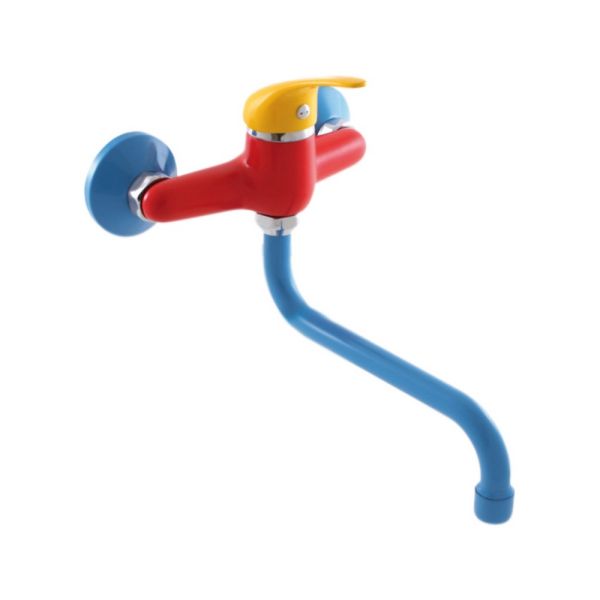 Смеситель для раковины Rav Slezak Seina Junior SAJ001.5/21 желтый красный синий