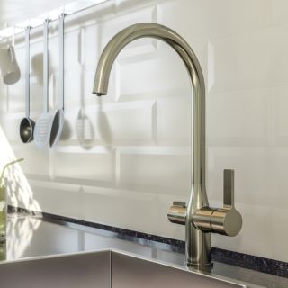 Смеситель для кухни IDDIS Pure сатин PURBNFJi05