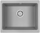 Мойка кухонная Paulmark Gera PM205546-GRM серый металлик