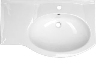 Мебельная раковина Santek Коралл 1WH110225 крыло слева 83см белый