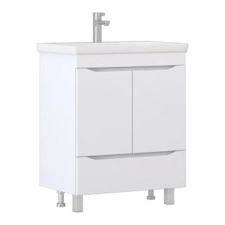 Тумба под раковину напольная Vigo Grani 285 70 см белый