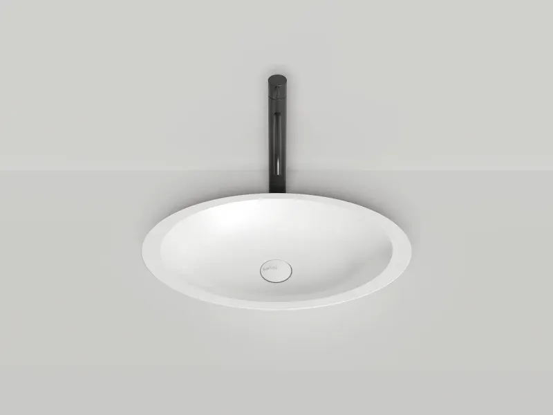 Накладная раковина Salini Callista 02 S-Sense 1101102GRH 58см RAL снаружи