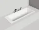 Ванна из искусственного камня Salini Cascata Kit S-Sense 104313M 170x75см белый матовый