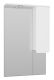 Зеркальный шкаф с подсветкой Misty Чегет 65см правый белый