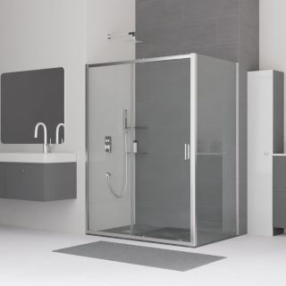 Душевой уголок RGW CL-48 (CL-14 + Z-050-1) 32094804-011 140x100см хром