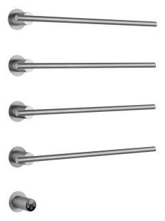 Полотенцесушитель электрический встраиваемый Wonzon & Woghand Dortmund WW-A364-BR 58x61 см с внутренней частью брашированный никель