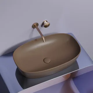 Раковина Ceramica Nova Element CN6049MDB 60см тёмно-коричневый матовый