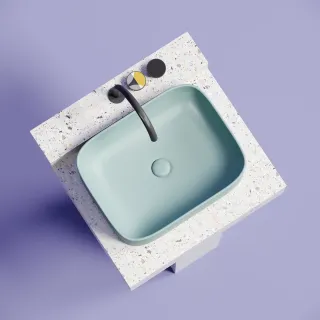 Раковина Ceramica Nova Element CN6052MLG 50см зелёный матовый