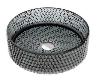 Раковина Ceramica Nova Cristal CN6060 36см чёрный