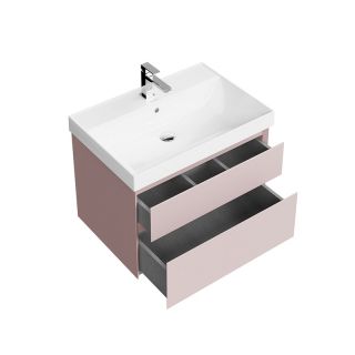 Тумба под раковину Kerama Marazzi Cubo CUB.70.2\MAL 70 см мальва матовая