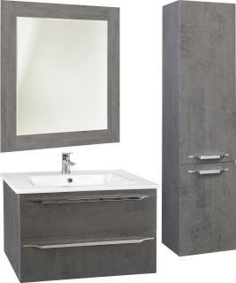 Зеркало Bellezza Луиджи 90см серый 4619215000420