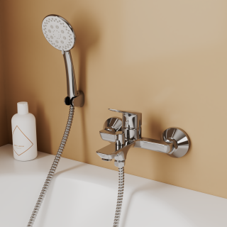 Смеситель для ванны с коротким изливом RUSH SAMUI (SA0930-44)