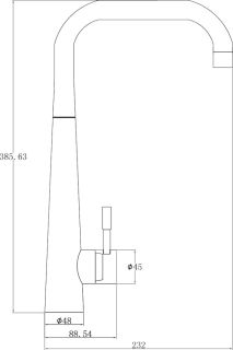 Смеситель для кухни ZORG Steel Hammer SH 5183 INOX