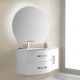 Шкафчик под раковину Cezares 34x55 Bianco Lucido Sting 54659