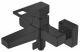 Смеситель для ванны Haiba HB60615-7 чёрный матовый