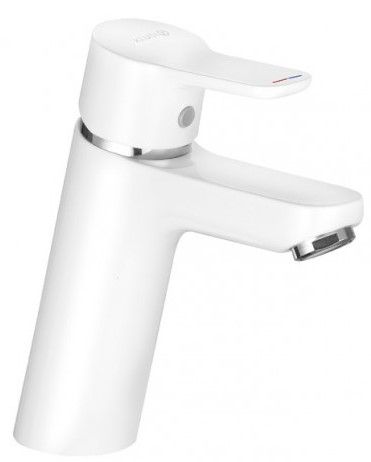 Смеситель для раковины Kludi Pure&Easy XL белый 372929165