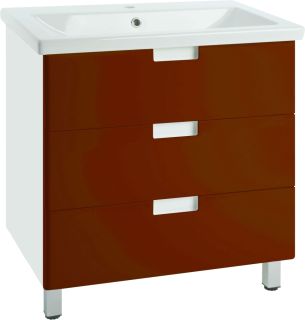 Тумба под раковину Bellezza Пегас 100см красный 00000007802