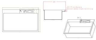 Многофункциональная кухонная мойка Savol S-SC002L с водопадом 75см сатин