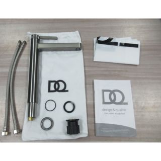 Смеситель для раковины DQ высокий Bonn графит (DA1702006)