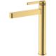 Смеситель для раковины DQ высокий Bonn мат.золото (DA1702007)