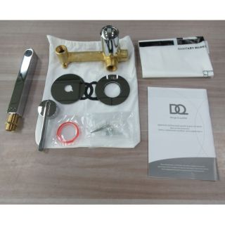 Смеситель для раковины DQ Bonn встраиваемый настенный хром (DA1704401)