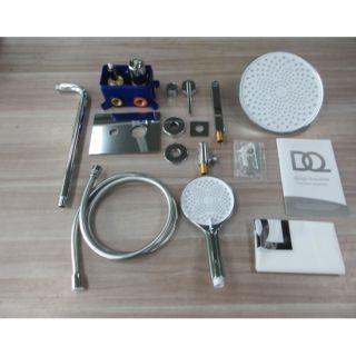 Душевая система DQ для ванны и душа Bonn встраиваемая с изливом хром (DA1705601)