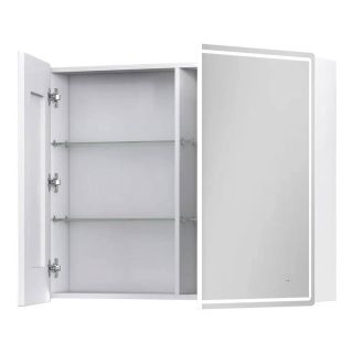 Зеркальный шкаф с подсветкой Vigo Geometry 222 100 см