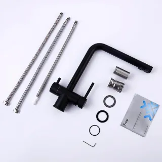 Смеситель для кухни Frap F43899-36 черный