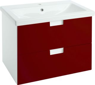 Тумба под раковину Bellezza Пегас 60см красный 00000007766