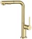 Смеситель для кухни Paulmark Neo Ne214419-SBG светлое брашированное золото