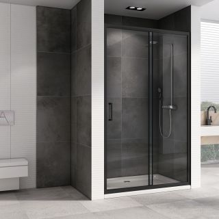Душевая дверь ABBER Schwarzer Diamant 100см чёрный AG30100B