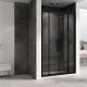 Душевая дверь ABBER Schwarzer Diamant 170см чёрный AG33170BH