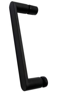 Душевая дверь ABBER Sonnenstrand 110см чёрный AG04110BS