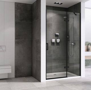 Душевая дверь ABBER Zart 120см чёрный AG08120B