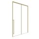 Душевая дверь в нишу Timo T52L 120 см левая золото матовое