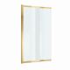Душевая шторка на ванну BelBagno LUCE-VF-11-90/145-C-ORO золото