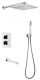 Душевая система ABBER Daheim с термостатом хром AF8250