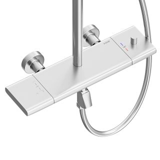 Душевая стойка Kohr Thermostatic 1WN810300CP-0000A с термостатом хром