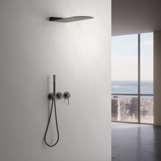 Душевой комплект Timo Saona SX-2340/18SM чёрное золото