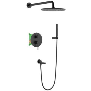 Душевой комплект Timo Saona SX-2379/03SM чёрный матовый