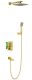 Душевой комплект Timo Selene SX-3069/17SM золото матовое